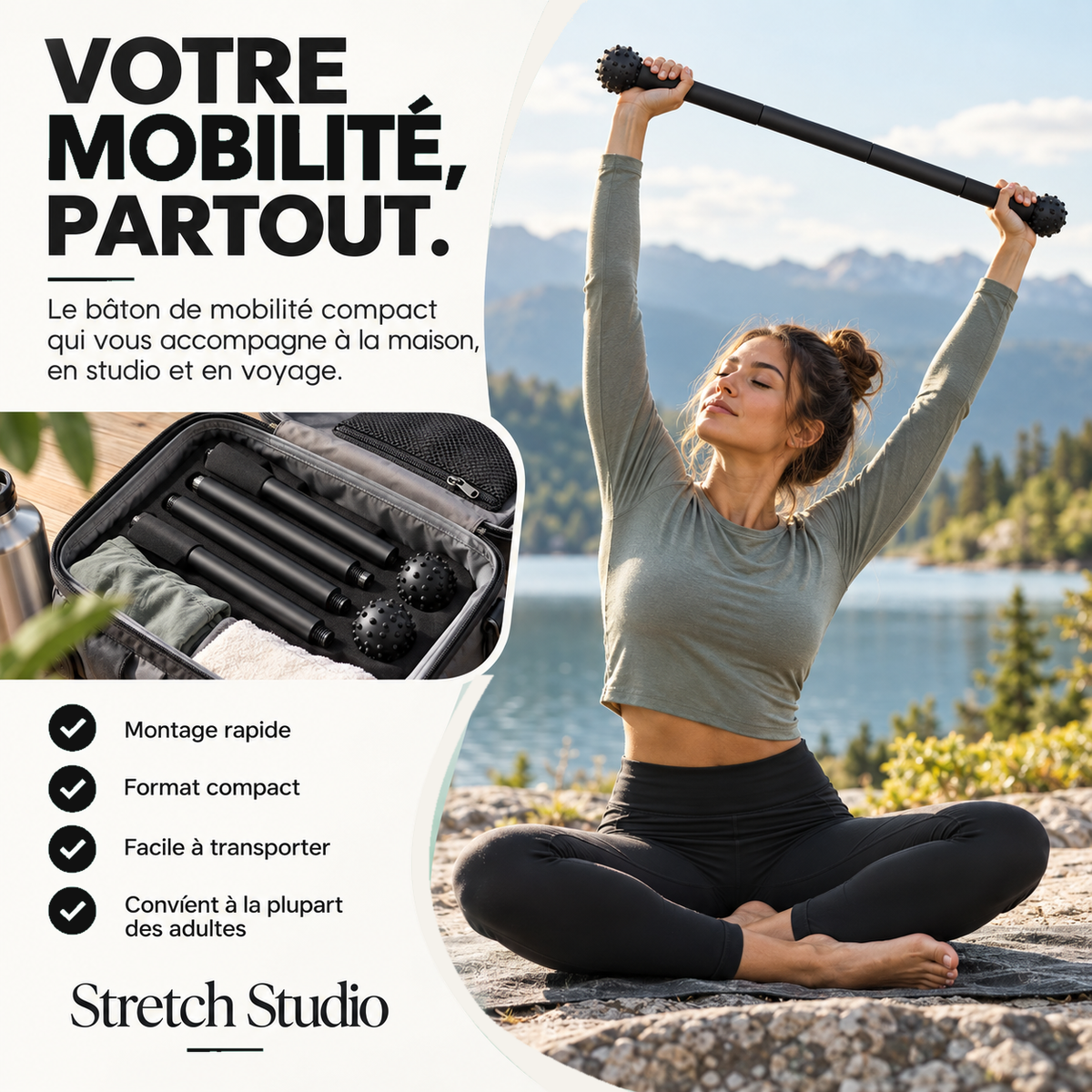Stretch Studio Mobility Stick - mobilité partout