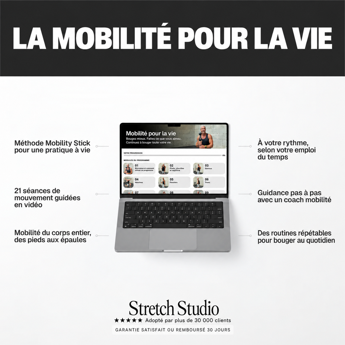 Stretch Studio - routine mobilité pour la vie
